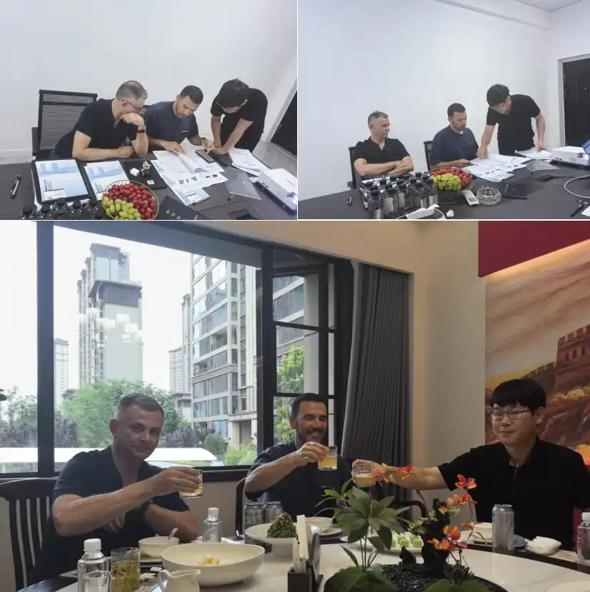 Italian Customers Visit TSM Technology Italian Customers Visit TSM Technology