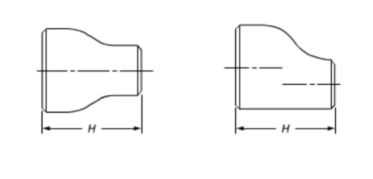 Details of titanium reducer Details of titanium reducer