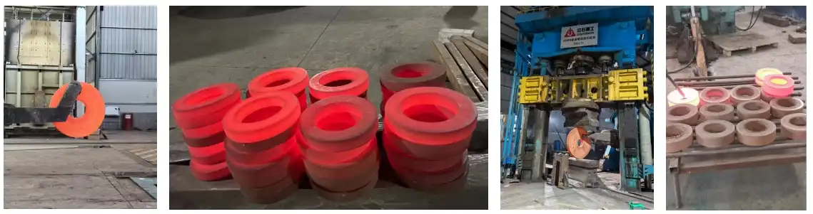 Production Process of Nickel Alloy Forged Rings Production Process of Nickel Alloy Forged Rings
