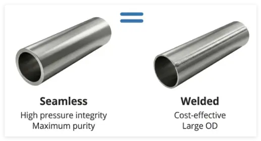 Seamless & Welded Titanium Tubes