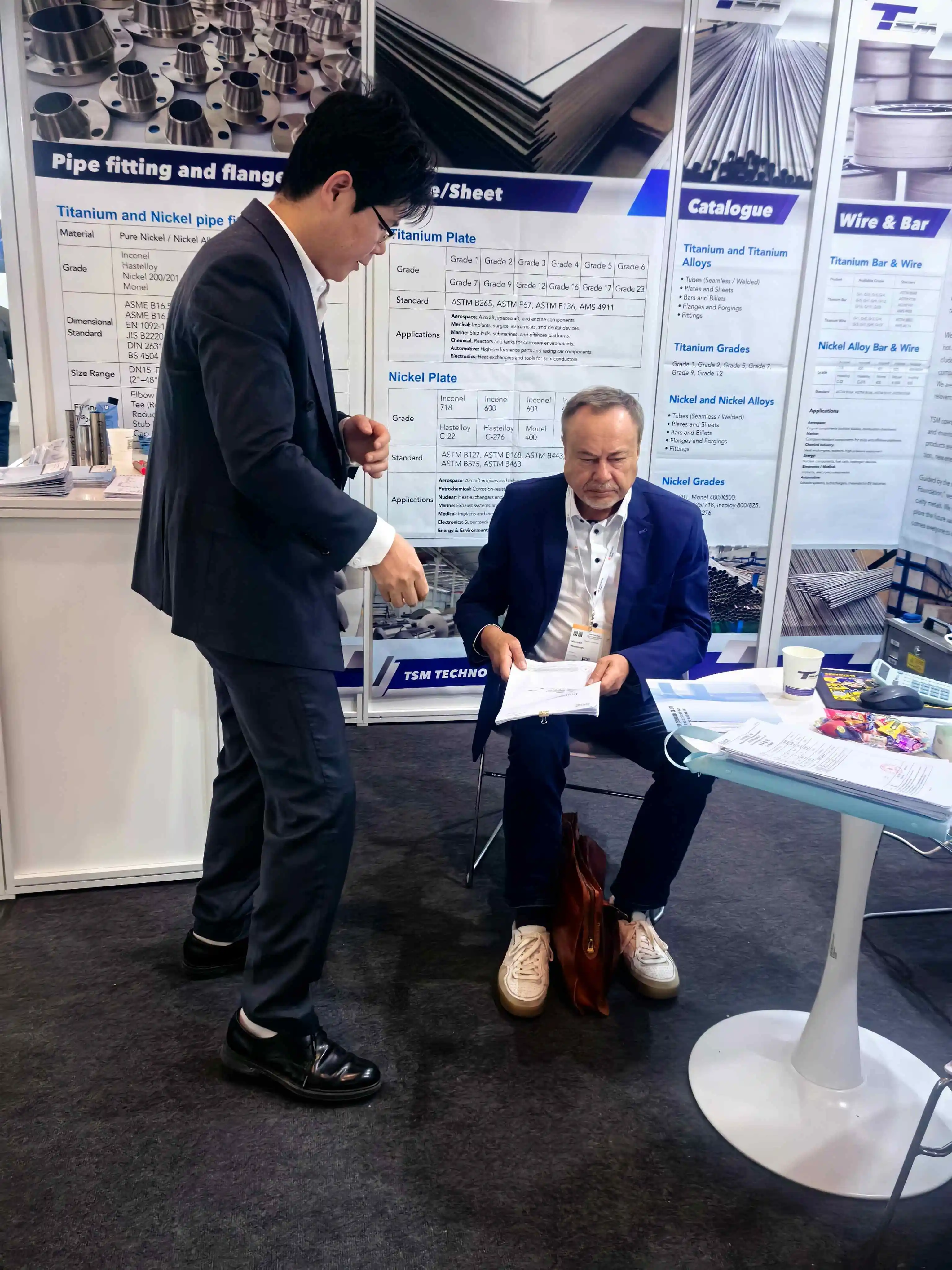 potential clients and business partners