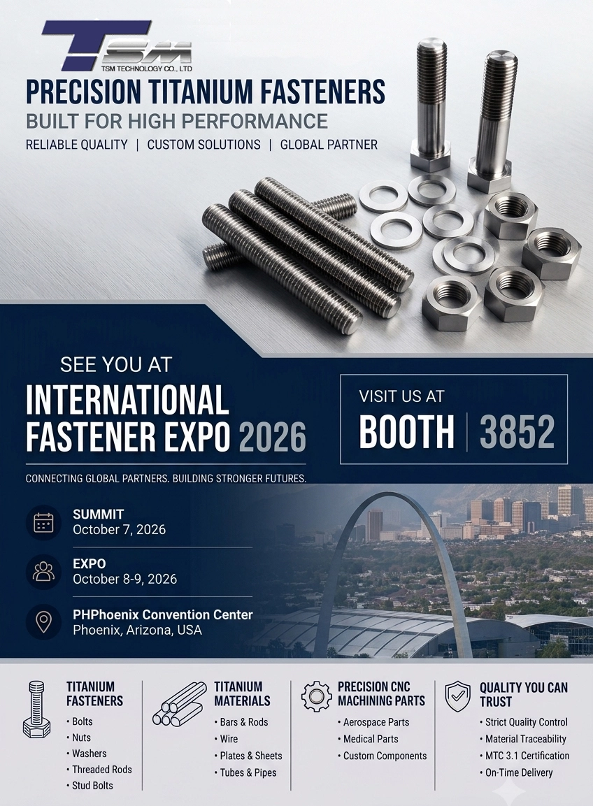 TSM Technology to Exhibit at International Fastener Expo 2026