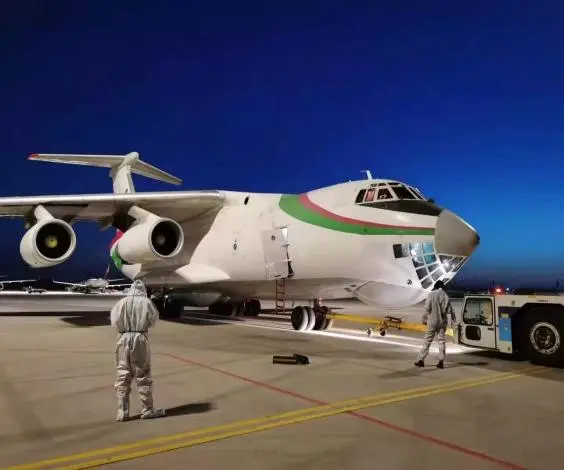 Emergency air transport case: Chartering a plane to transport titanium tubes for European energy customers during the epidemic